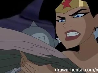 Justice league hentai - to kyllinger til batman pikk