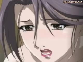 Concupiscent anime milf võtab teismeline putz
